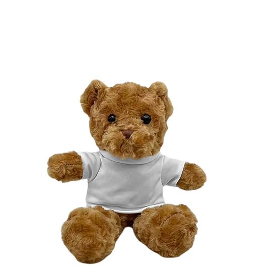 Picture of Teddy Bear (Brown Mid) 25cm with T-Shirt