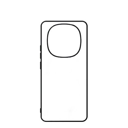 Picture of XiaoMi case (Redmi 14 Note Pro Plus) TPU BLACK with Alum. Insert