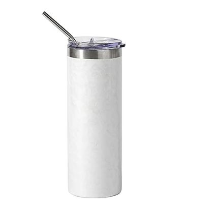 Picture of Skinny Tumbler 20oz (White) 3D Puffy Cloud