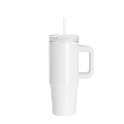 Picture of Travel Tumbler 900ml (White) Plastic Handle