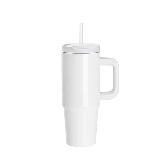 Εικόνα της Travel Tumbler 900ml (White) Plastic Handle