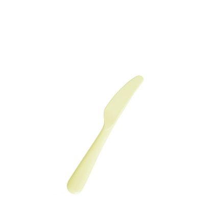Picture of Kids KNIFE (18.6x2.3 cm) polymer YELLOW Light