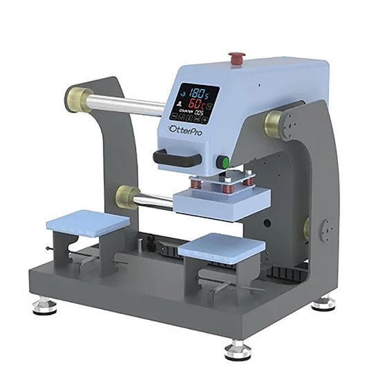 Εικόνα της Flat Heat Press 15x15cm (AUTO Pneumatic) Two Stations