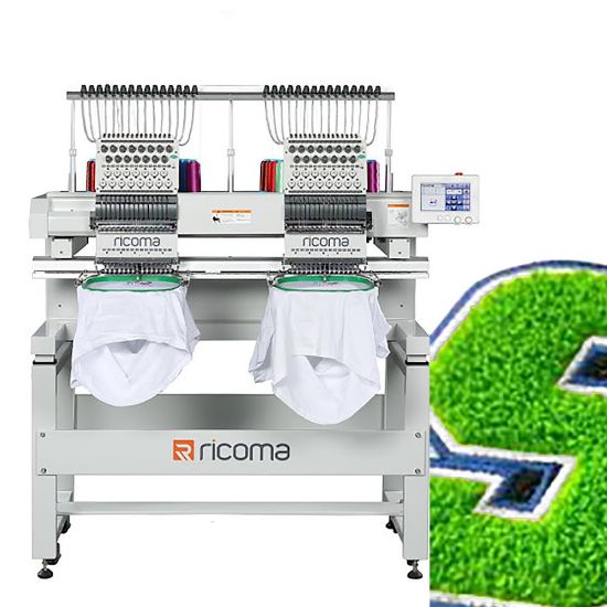 Εικόνα της Ricoma SWM1502-10S (2 Heads/15 needles) 80x50cm with Chenille