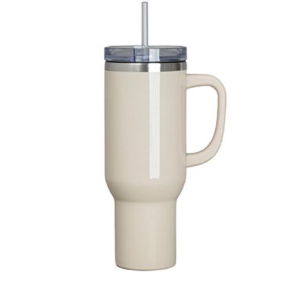 Picture of Travel Tumbler 1200ml (BEIGE gloss) Plastic Handle