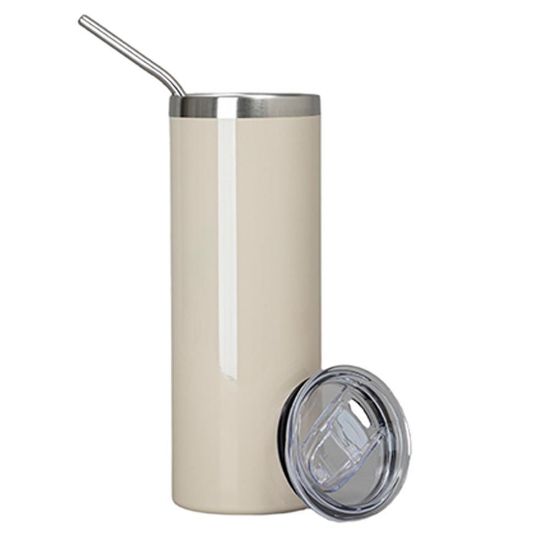 Picture of Skinny Tumbler 20oz (BEIGE gloss)